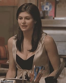 Alexandra Daddario's Sizzling Cleveage: A Celebrity's Sensual Side'