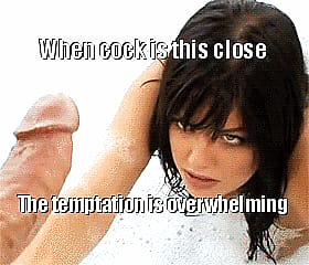 When Cock Is This Close: The Cuckold Captions'