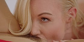 Blonde Kayden Kross Lesbian Pussy Licking'