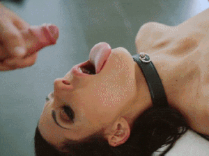 Cumshots and Black Leather: A Sizzling Hot Babe Gets Fucked picture 1 of 1