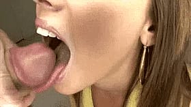 Cumshot Queen: Get Your Oral Fixation with a Sweet Swallow'