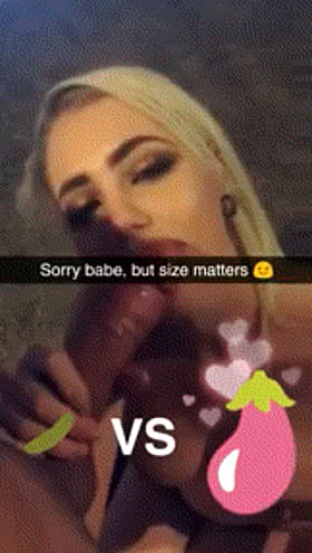 Blonde Babe Giving Amazing Blowjob GIF: Cheating Wives vs. Slut'