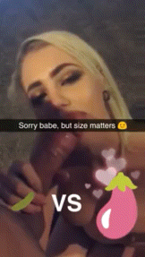 Blonde Babe Giving Amazing Blowjob GIF: Cheating Wives vs. Slut picture 1 of 1