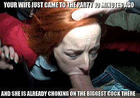 Hotwife Just Came to the Party: Cuckold Captions'