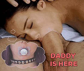 Daddy is Here: Blowjob Time'